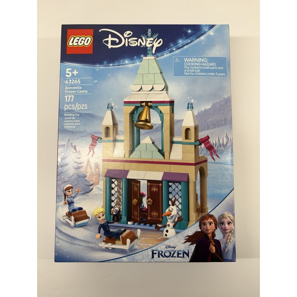 LEGO Disney Frozen Arendelle Frozen Castle 43265 NEW Sealed 177 Pieces Elsa Anna
